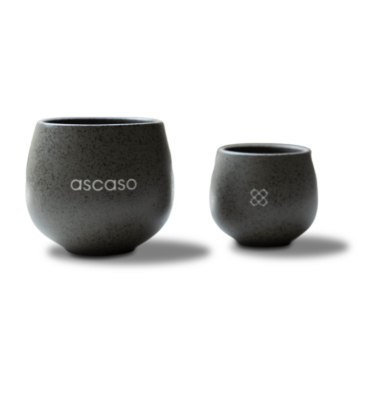 Ascaso espresso en cappuccino kopjes keramiek (6 stuks)