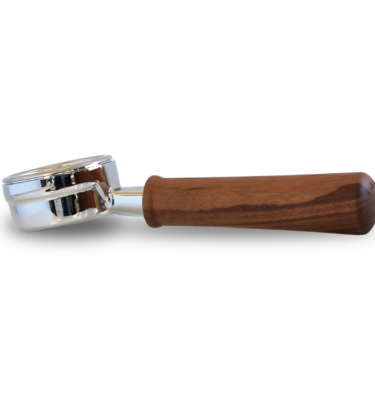 Filterdrager naked Ascaso hout en RVS